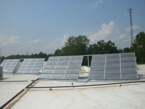 Pulaski County jail solar thermal system